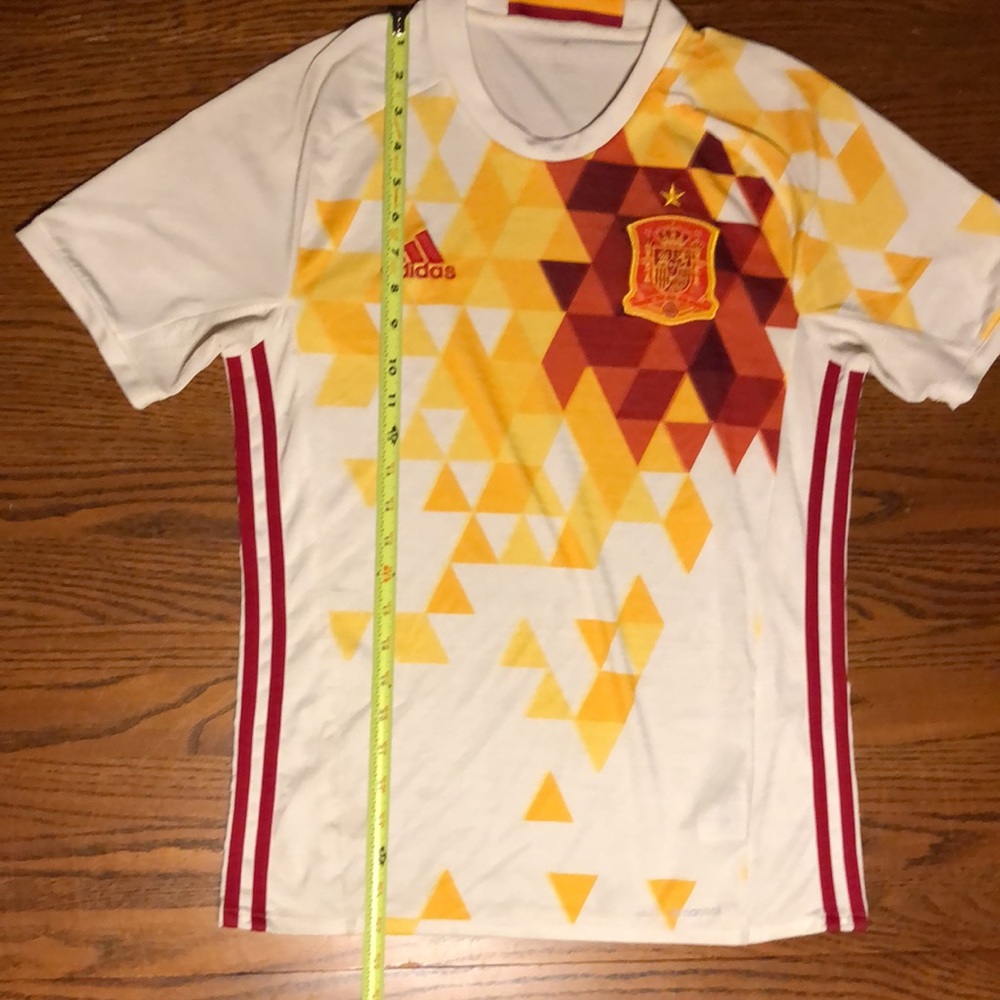 Adidas soccer football jersey Spain